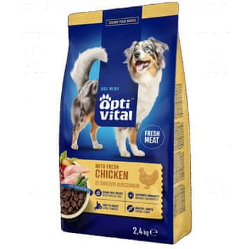 slomart OTV Optivital s piščancem - suha pasja hrana, 2,4 kg