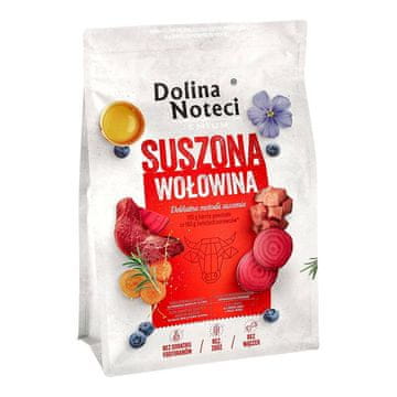 dnt Pasja hrana s premium govedino Dolina Noteci - suha hrana, 3 kg