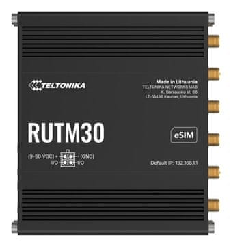 slomart Teltonika RUTM30 5G LTE mobilni usmerjevalnik, Dual SIM