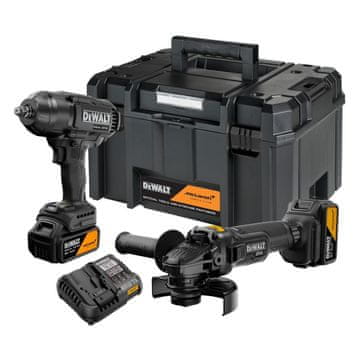 McLaren DEWALT 18V XR DCF86 + DCG45 komplet orodja, 2x 5.0Ah bateriji