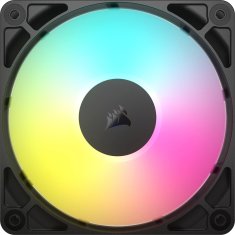 Corsair Corsair RS120 ARGB ventilator za PC ohišje 12 cm, črn, komplet 3 kosov