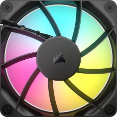 Corsair Corsair RS120 ARGB ventilator za PC ohišje 12 cm, črn, komplet 3 kosov