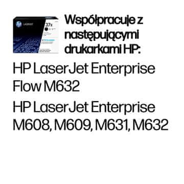 HP 37X High Yield črni original toner, 25000 strani