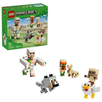 slomart LEGO MINECRAFT 21592 Chicken Jockey Desert Attack