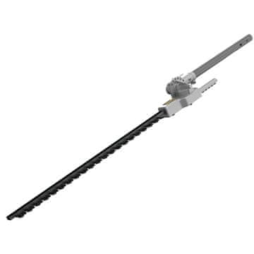 DeWalt DeWALT nastavek za obrezovanje žive meje na drogu, 550 mm, črn