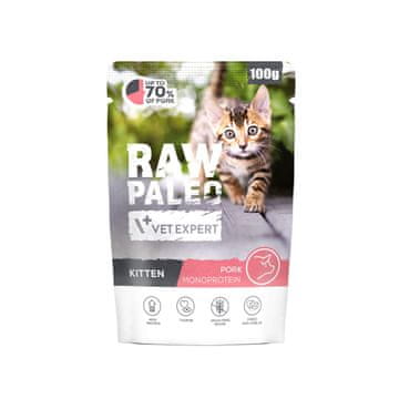 VetExpert VETEXPERT Raw Paleo Kitten svinjina - mokra hrana za mačke - 100g