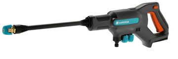 Gardena Gardena AquaClean 24/18V P4A visokotlačni čistilnik 250 l/h, črna/modra/oranžna