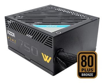 AZZA Azza PSAZ-750W napajalnik 750W ATX, črn