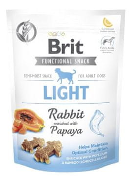 Brit BRIT Functional Snack Light - zajec - za pse - 150 g