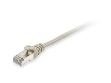 Equip Cat.6 S/FTP patch kabel 1m, siv