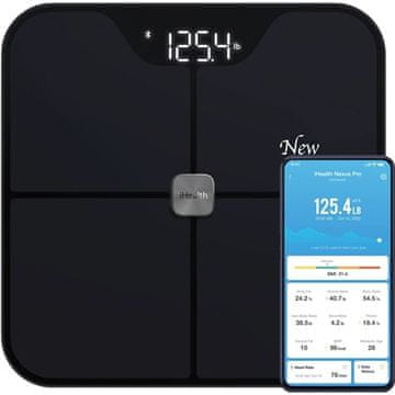 iHealth iHealth Nexus Pro pametna tehtnica, črna, do 181 kg