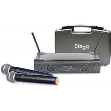 Stagg Stagg SUW 50 MM FH EU Brezžični UHF sistem, črna