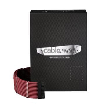 slomart Cablemod CM-PCSI-FKIT-NKBR-R notranji kabel za napajanje, Rdeč