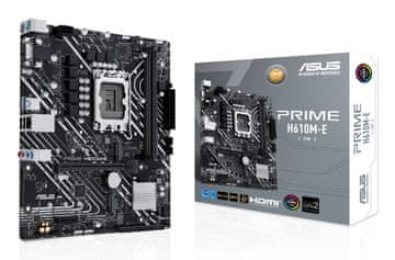 slomart ASUS PRIME H610M-E-CSM matična plošča, Intel H610, LGA 1700, micro ATX