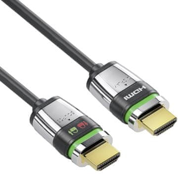 slomart FiberX FX-I375-007 HDMI kabel 7 m HDMI Tip A, črna