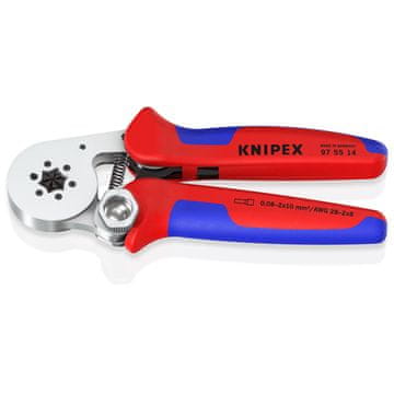 Knipex Knipex 97 klešče za krimpiranje ferul 0,08-16mm², ročne