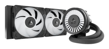 slomart ARCTIC S_MULTI hladilnik procesorja, večbarvni LED, bela/črna
