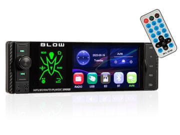 RADIO Avtoradio BLOW SPIDER 4" (MP5/USB/micro SD/Bluetooth, RGB)