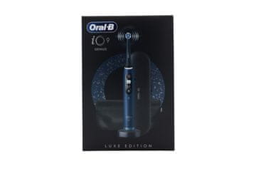 BRA Braun Oral-B iO Series 9 električna zobna ščetka, Sapphire Blue Luxe Edition