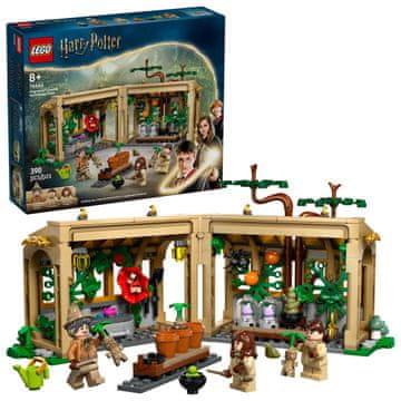 slomart LEGO Harry Potter 76445 Grad Hogwarts - lekcija o zeliščarstvu, 390 delov