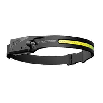 ESP Esperanza EOT067 naglavna svetilka, črna LED COB 240 lm