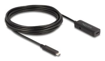Delock DeLOCK 80028 USB 3.2 Gen 2 C-C kabel 5m, črn