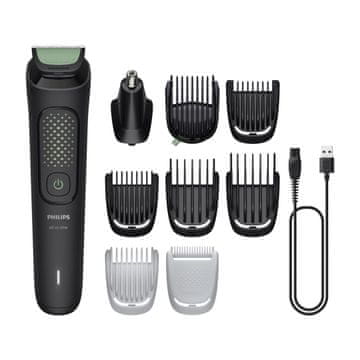 slomart Philips All-in-One Trimmer 3000 Series MG3945/15, 9v1, črn