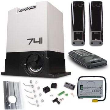 FA1 FAAC 741 Delta 3 Komplet za drsna vrata do 900 kg, 230V AC