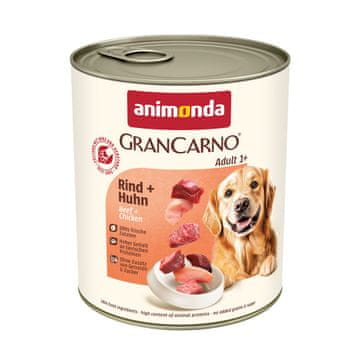 Animonda ANIMONDA GranCarno govedina s piščancem - mokra hrana za pse - 800g