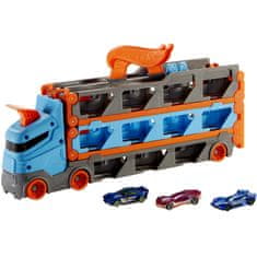 HOT Hot Wheels City Speedwaly Hauler Tovornjak s 3 igralnimi avtomobili