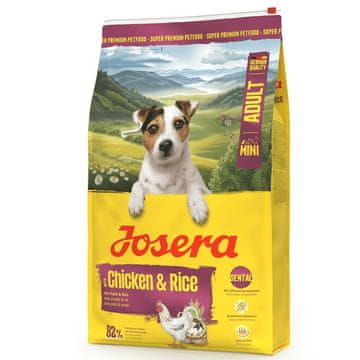 Josera JOSERA Adult Mini Chicken z rižem suha hrana za pse - 10kg