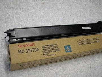 Sharp Sharp MX-31GTCA toner, original, cian, 15000 strani