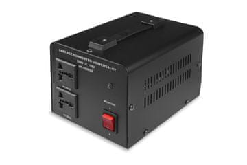 slomart VOL Napetostni pretvornik VP 1000 230VAC/110VAC, črn
