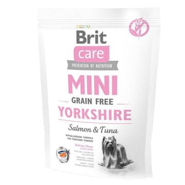 Brit BRIT Care Mini Grain-Free Yorkshire Salmon and tuna - suha hrana za pse - 400g