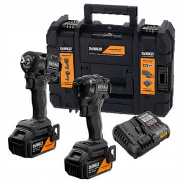 DeWalt DEWALT DCK2224MP2T 18V Combo komplet orodja, 2x5.0Ah bateriji, TSTAK