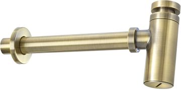 Round washbasin siphon