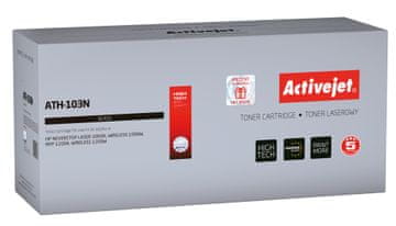 ActiveJet Activejet ATH-103N toner (nadomestni za HP 103A W1103A; Supreme; 2500 strani; črn)
