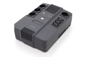 slomart Digitus DA-70001 UPS napajalnik 600VA/360W, sinusni izhod