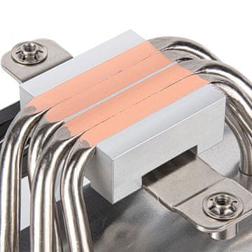 Silverstone SST-ARV140-ARGB procesorski hladilnik, 14 cm, Črna/Siva