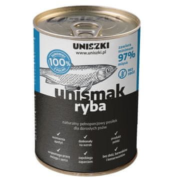 slomart UNISZKI UNIsmak Pasja hrana - ribe, 400g