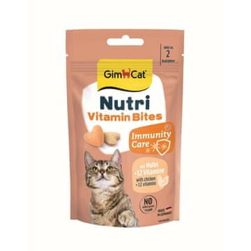 GMC GIMCAT Nutri Vitamin Bites - priboljški za mačke - 40g