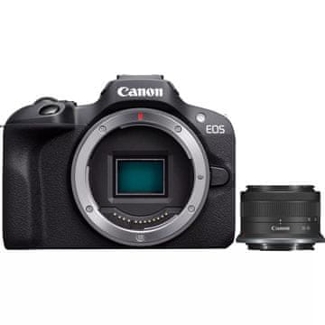 Canon EOS R100 + RF-S 18-45mm F4.5-6.3 IS STM komplet fotoaparat, 24.1 MP CMOS