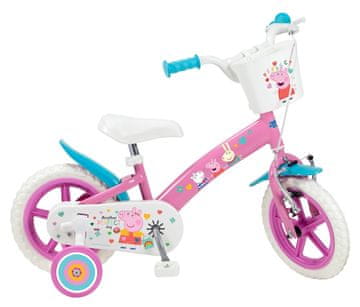 Bicycle Otroško kolo TOIMSA 12" Peppa Pig, roza, sprednja zavora