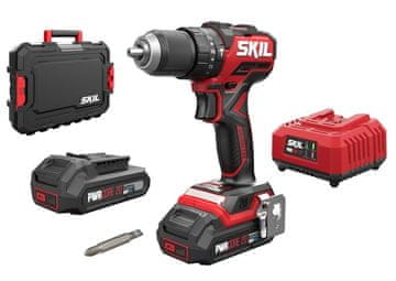 slomart SKIL Akumulatorski vrtalnik 20V, 2x2Ah