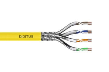 Digitus Digitus DK-1743-A-VH-1 omrežni kabel Cat7a S/FTP 100m rumen