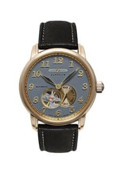 ZEP Zeppelin LZ127 76645 avtomatska ura, 40mm, usnjen pas