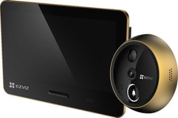slomart EZVIZ EP4 pametni domofon 8MP Wi-Fi, zlat
