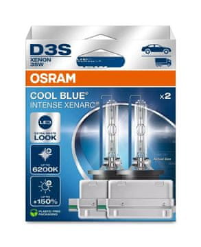 slomart Osram D3S Cool Blue Intense NextGen 6200K žarnici (komplet 2), Xenon HID
