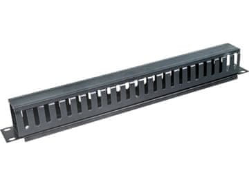 slomart Alantec PK008 Kovinsko/plastična kabelska škatla, črna, 1U
