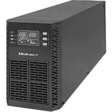 Qoltec Qoltec 52281 UPS napajalnik, Double-conversion (Online) 2 kVA 2000 W